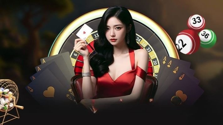 Bàn baccarat live casino nohu 68 với dealer thật phát sóng trực tiếp